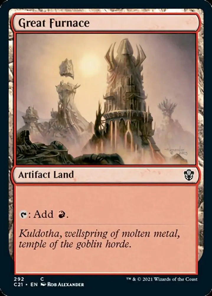 Great Furnace [Commander 2021] - MTG Single