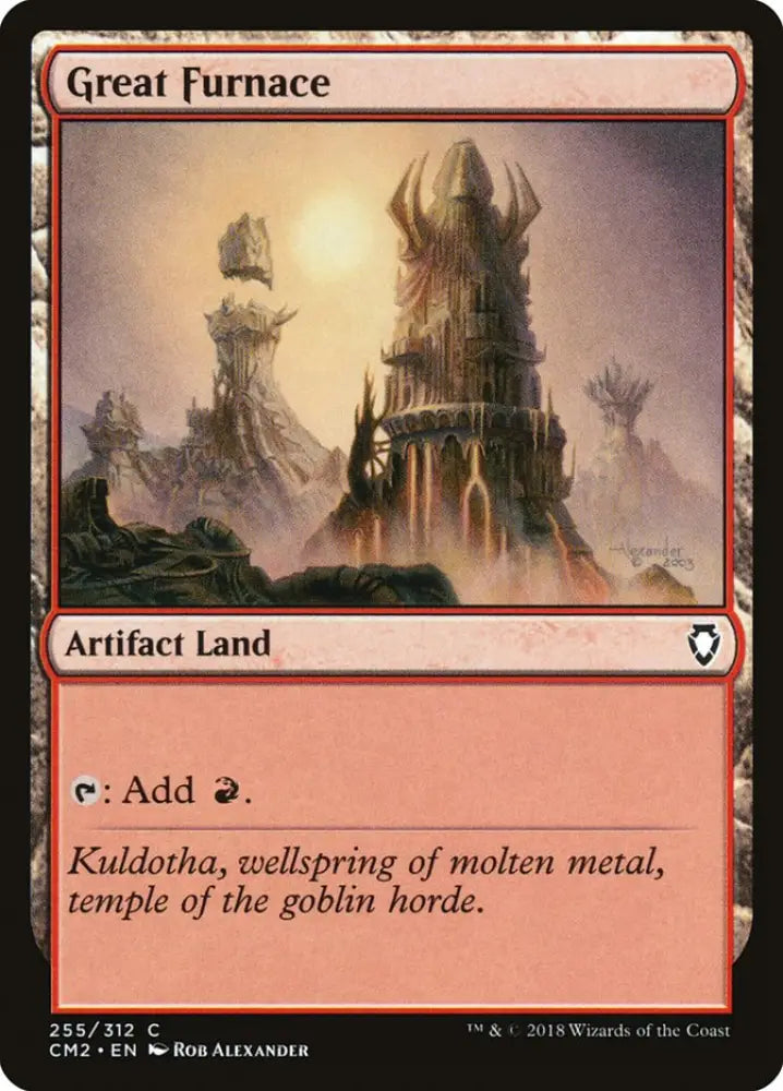Great Furnace [Commander Anthology Volume II] - MTG Single