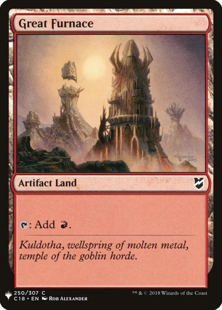 Great Furnace [Mystery Booster] - MTG Single