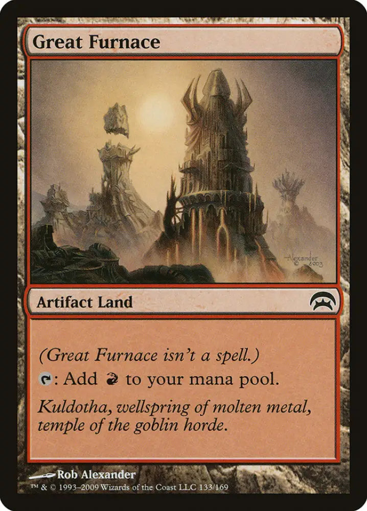 Great Furnace [Planechase] - MTG Single