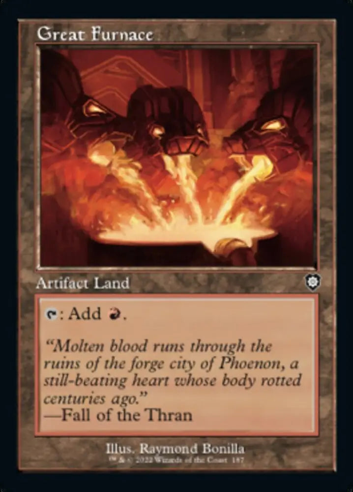 Great Furnace (Retro) [The Brothers’ War Commander] - MTG Single