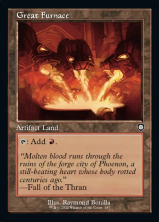 Great Furnace (Retro) [The Brothers’ War Commander] - MTG Single