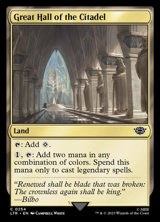 Great Hall of the Citadel [The Lord of the Rings: Tales of Middle-Earth] - MTG Single