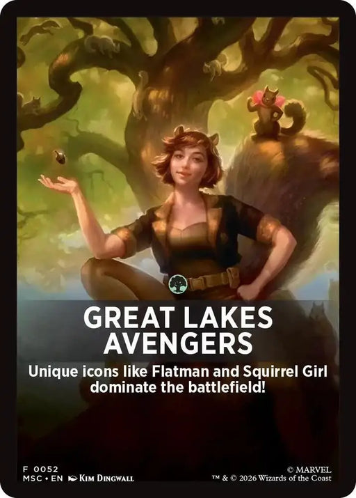 Great Lakes Avengers Theme Card (52) [Marvel Super Heroes Commander]