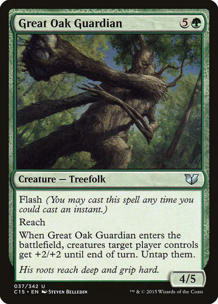 Great Oak Guardian [Commander 2015] - MTG Single