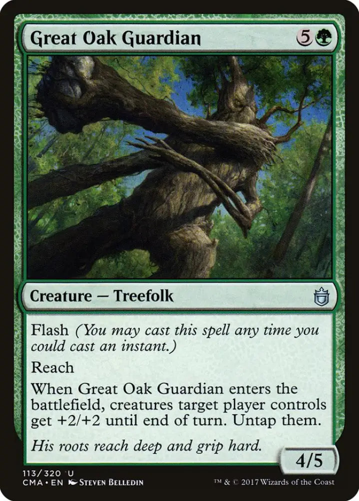 Great Oak Guardian [Commander Anthology] - MTG Single