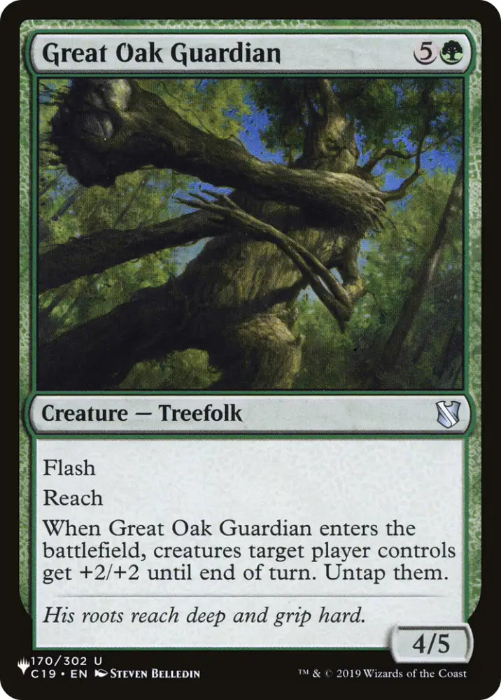Great Oak Guardian [The List] - MTG Single