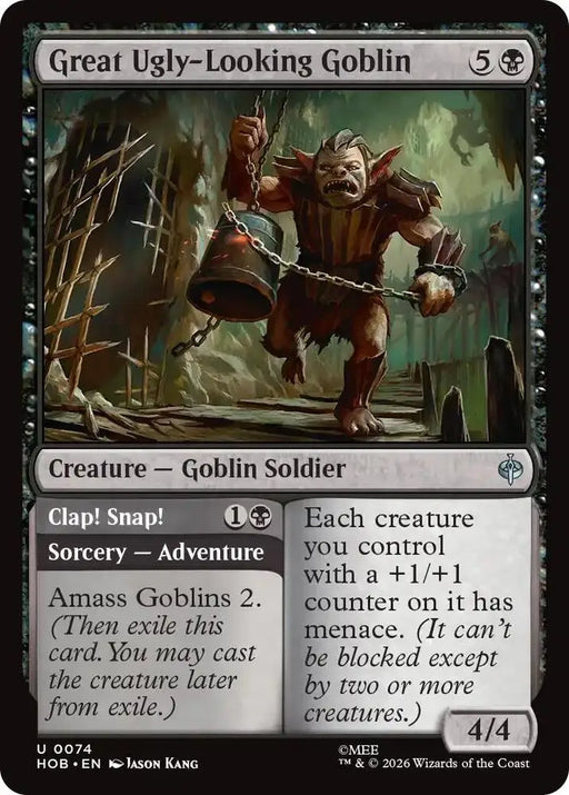 Great Ugly-Looking Goblin (Showcase) (Surge Foil) (259) [The Hobbit]