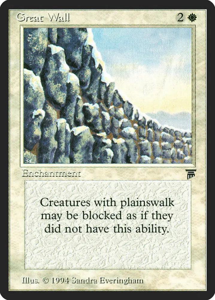 Great Wall [Legends] - MTG Single