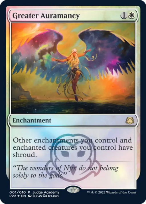 Greater Auramancy [Judge Gift Cards 2022] - MTG Single