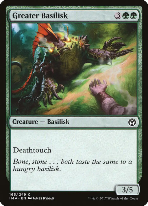 Greater Basilisk [Iconic Masters] - MTG Single