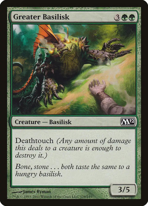 Greater Basilisk [Magic 2012] - MTG Single