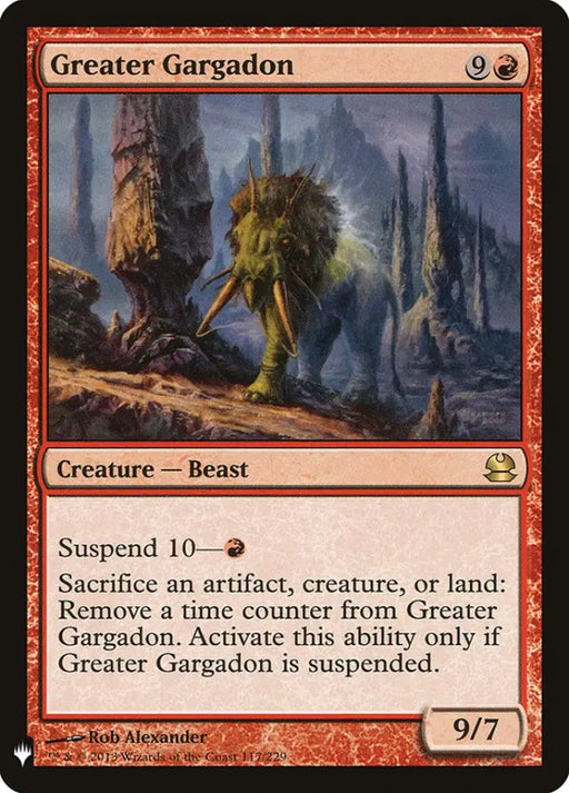 Greater Gargadon [Mystery Booster] - MTG Single