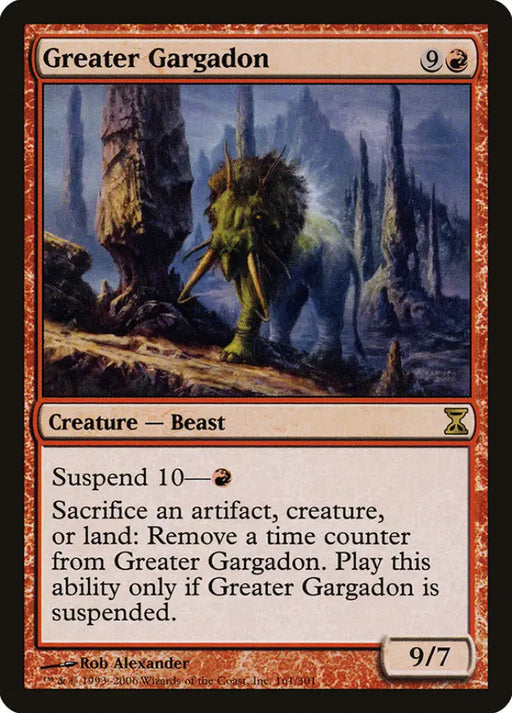 Greater Gargadon [Time Spiral] - MTG Single