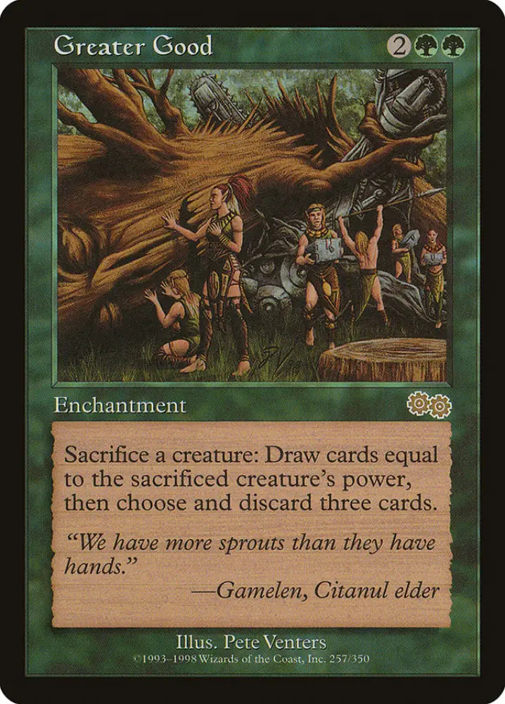 Greater Good [Urza’s Saga] - MTG Single