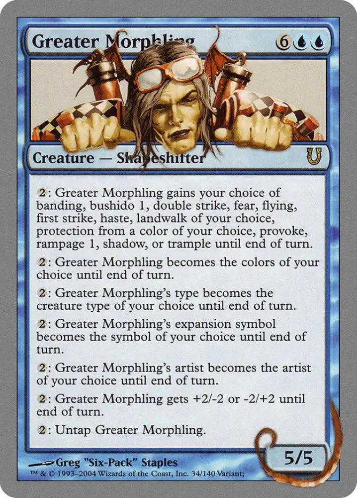 Greater Morphling [Unhinged] - MTG Single