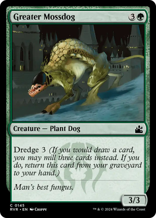 Greater Mossdog [Ravnica Remastered] - MTG Single