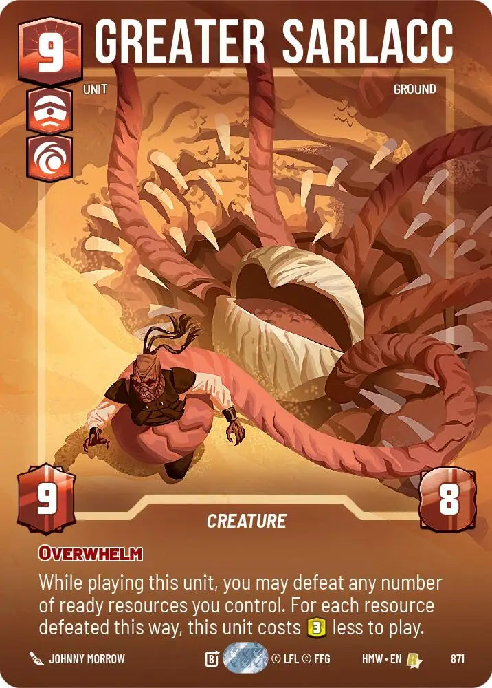 Greater Sarlacc (Prestige Foil) (871) [Homeworlds]