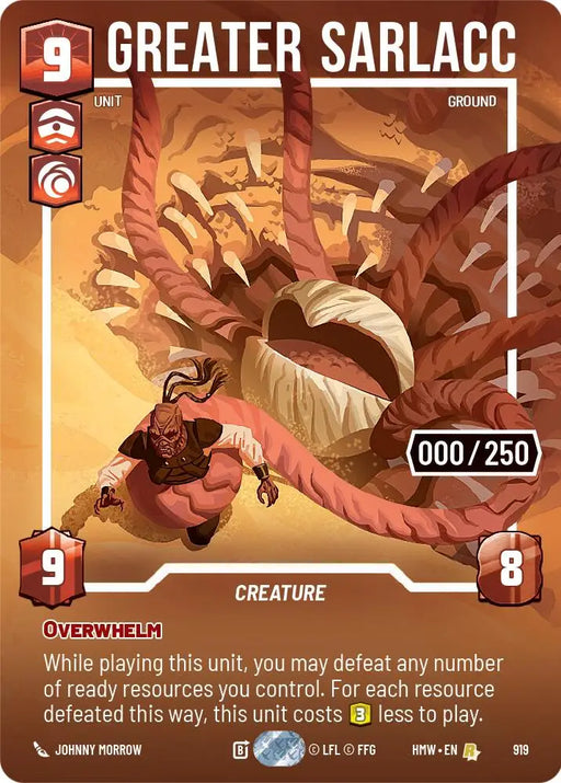 Greater Sarlacc (Serialized) (919) [Homeworlds]