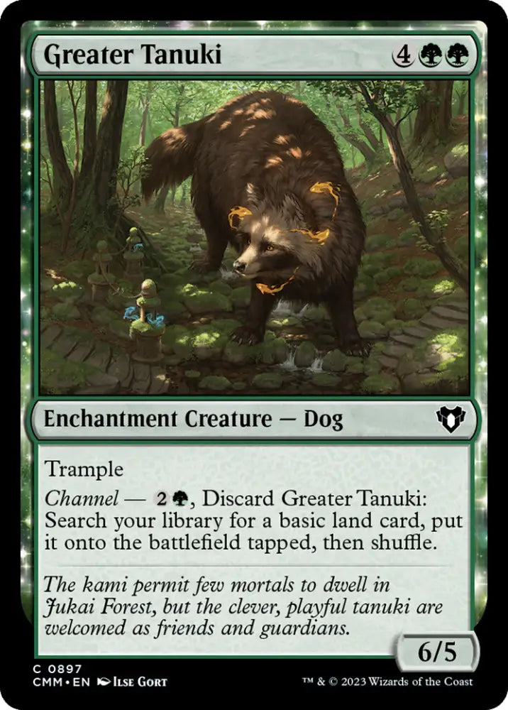 Greater Tanuki [Commander Masters] - MTG Single