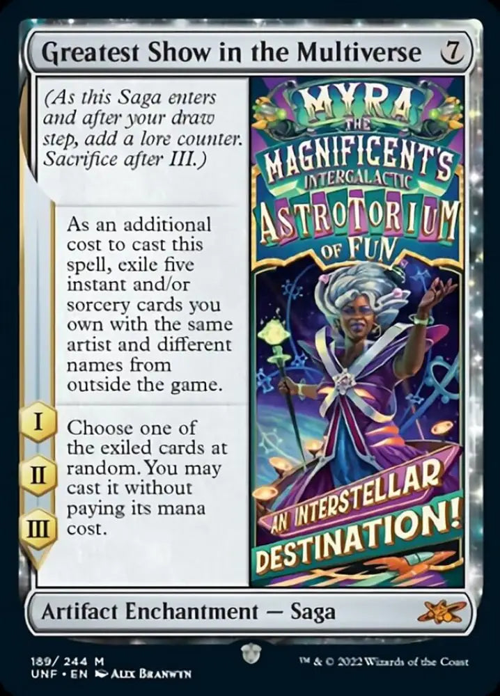 Greatest Show in the Multiverse [Unfinity] - MTG Single
