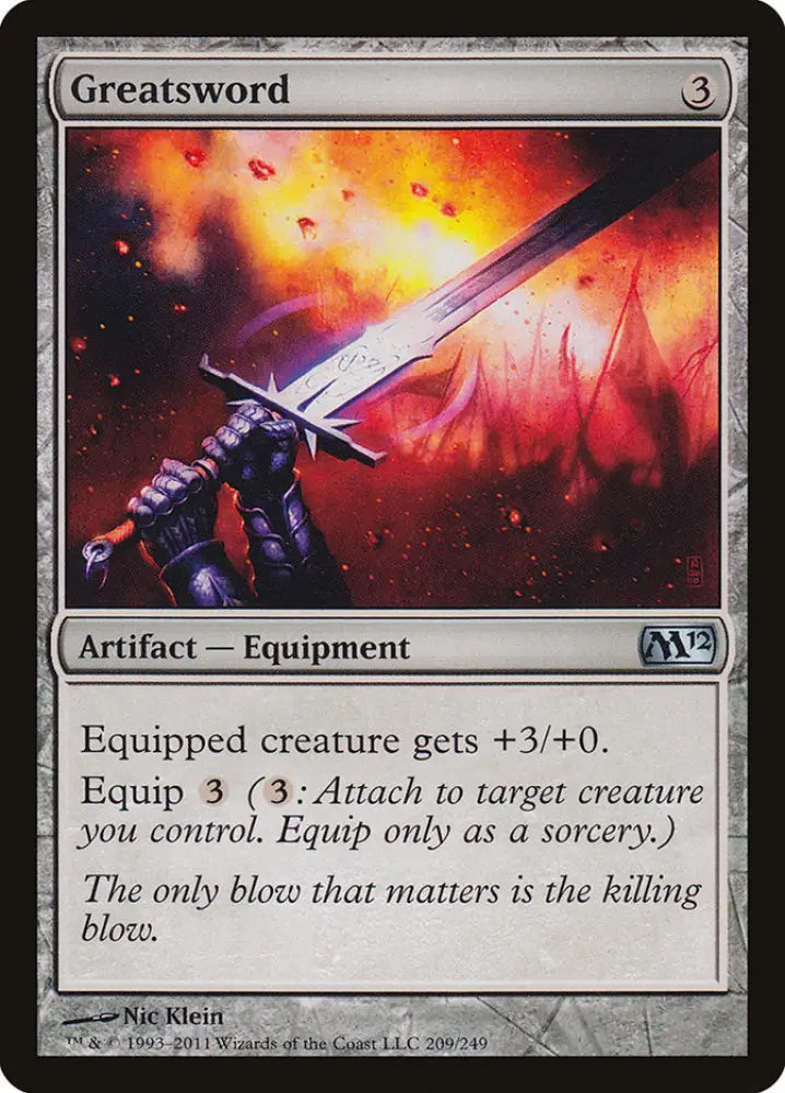 Greatsword [Magic 2012] - MTG Single