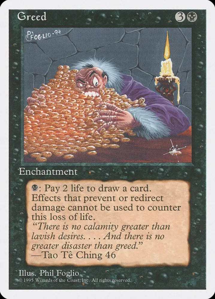 Greed [Fourth Edition] - MTG Single