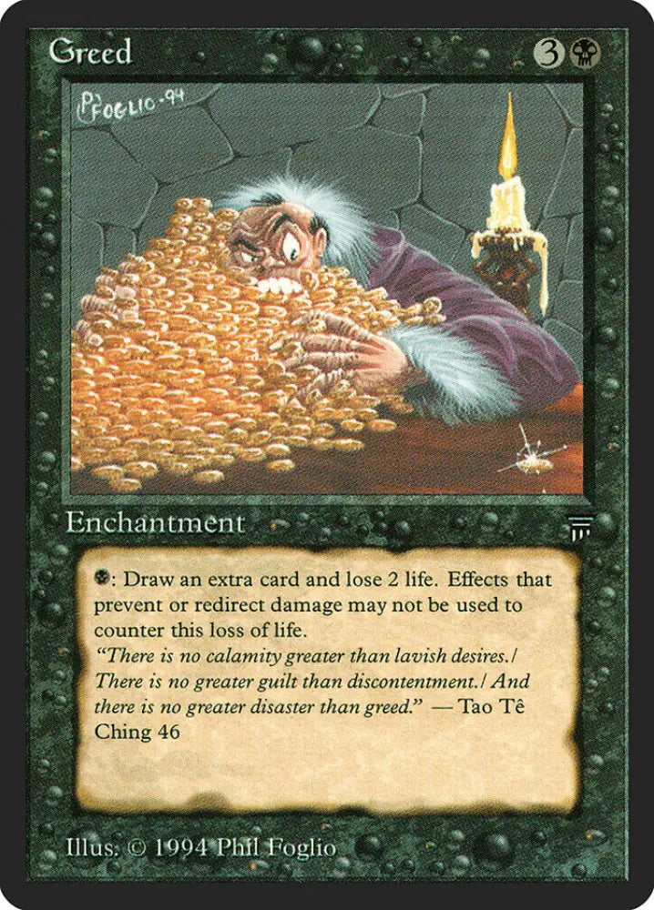 Greed [Legends] - MTG Single