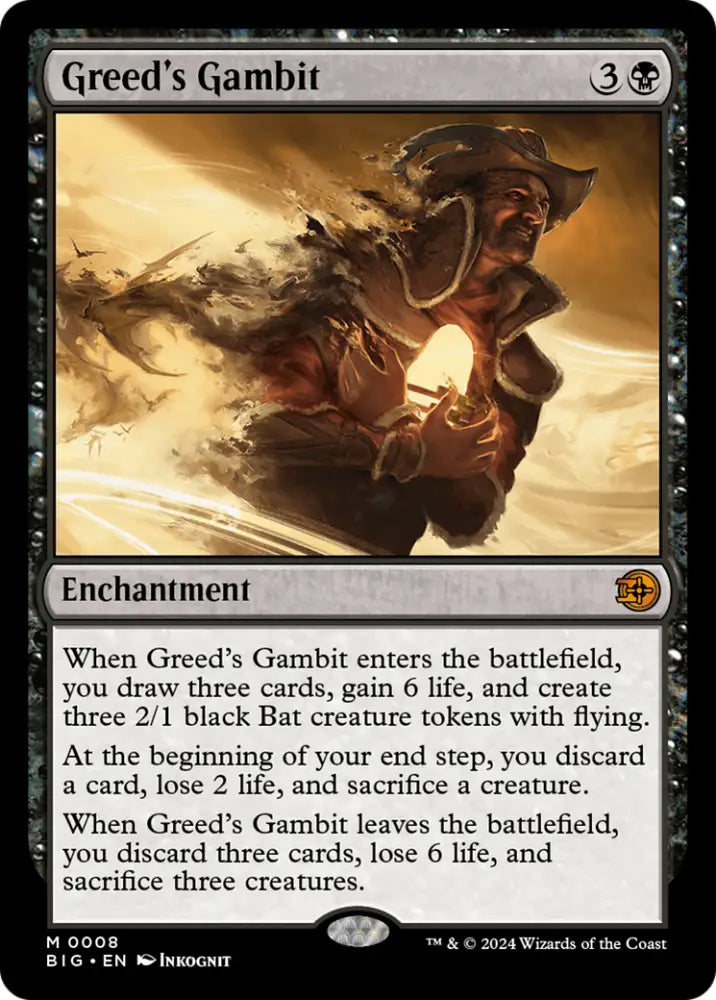 Greed’s Gambit [Outlaws of Thunder Junction: The Big Score] - MTG Single