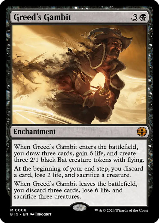 Greed’s Gambit [Outlaws of Thunder Junction: The Big Score] - MTG Single