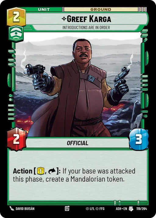 Greef Karga - Introductions are in Order (119/264) [Ashes of the Empire]