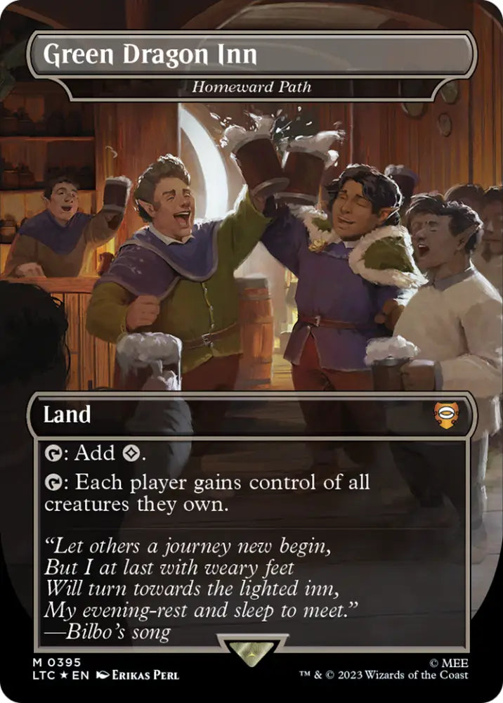 Green Dragon Inn - Homeward Path (Surge Foil Realms and Relics) [The Lord of the Rings: Tales of Middle-Earth