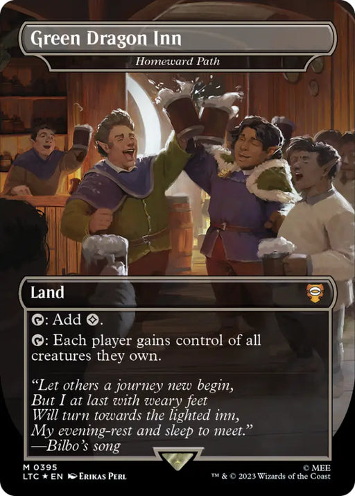 Green Dragon Inn - Homeward Path (Surge Foil Realms and Relics) [The Lord of the Rings: Tales of Middle-Earth
