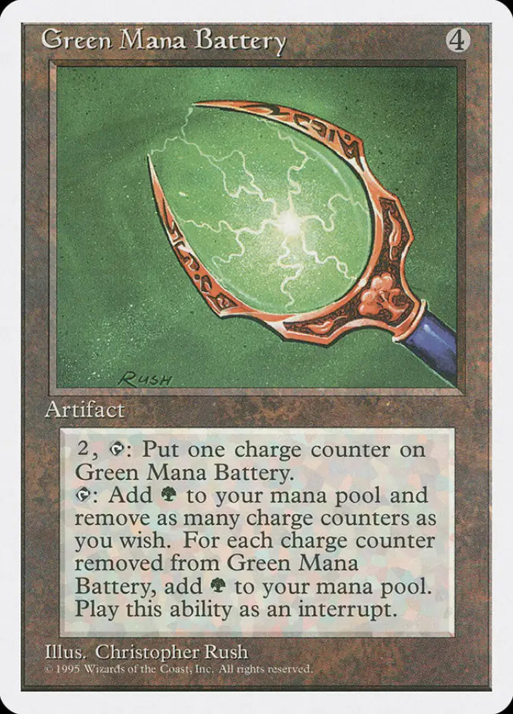 Green Mana Battery [Fourth Edition] - MTG Single