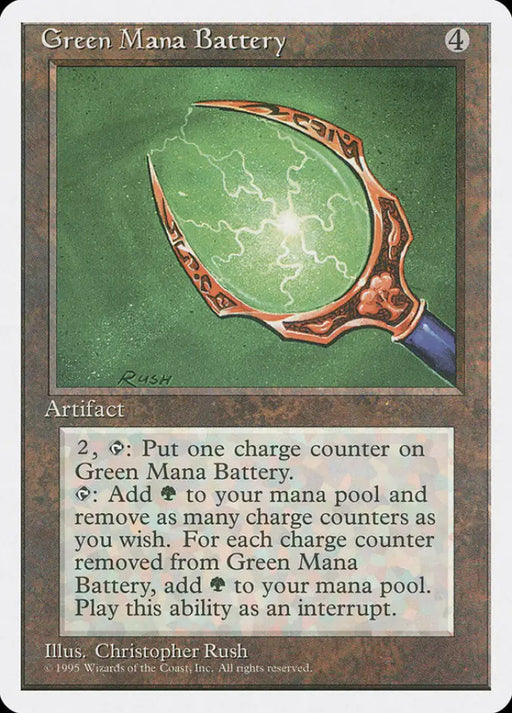 Green Mana Battery [Fourth Edition] - MTG Single