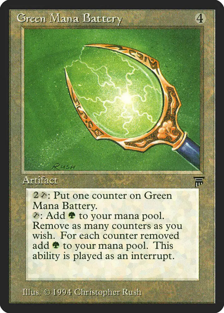 Green Mana Battery [Legends] - MTG Single