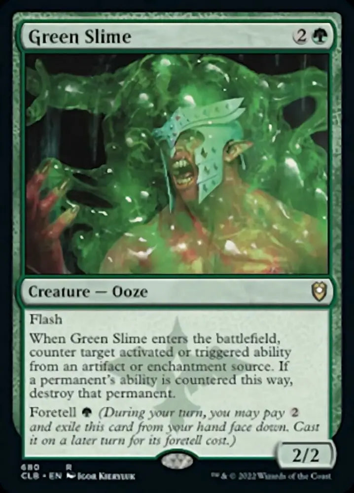 Green Slime [Commander Legends: Battle for Baldur’s Gate] - MTG Single