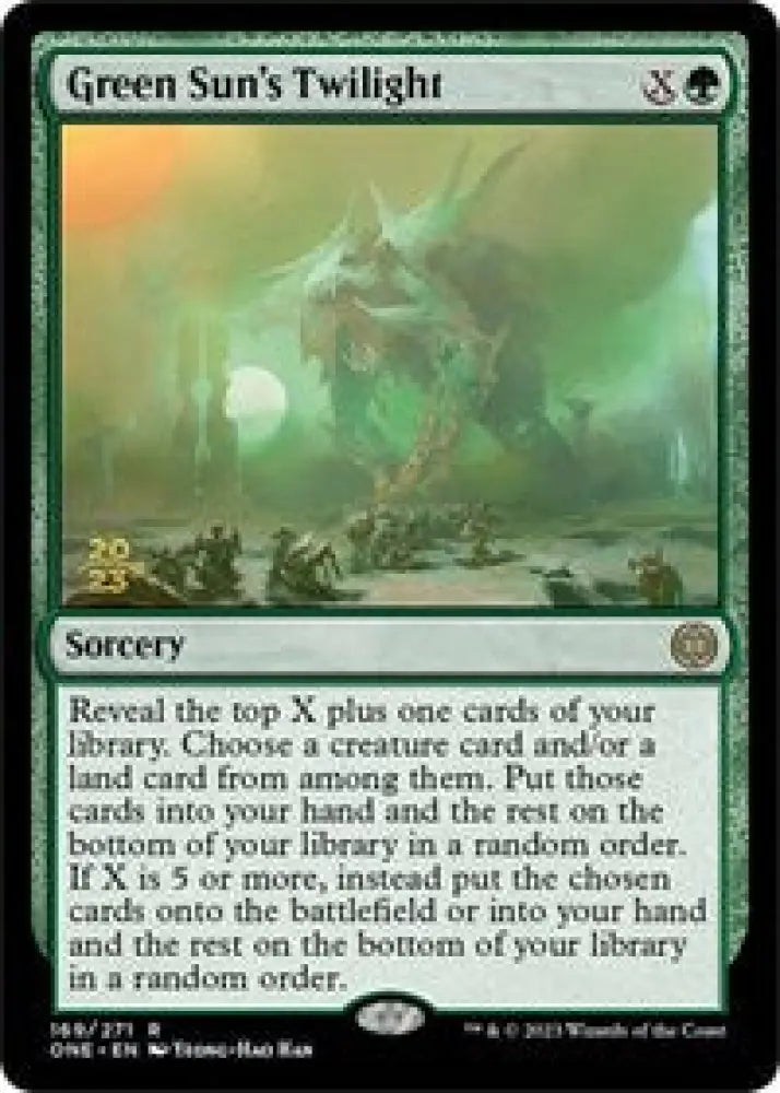 Green Sun's Twilight (169) [Prerelease Cards]