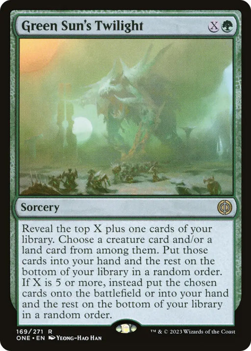 Green Sun’s Twilight [Phyrexia: All Will Be One] - MTG Single