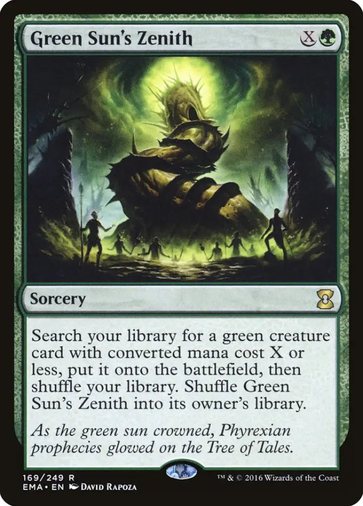 Green Sun’s Zenith [Eternal Masters] - MTG Single