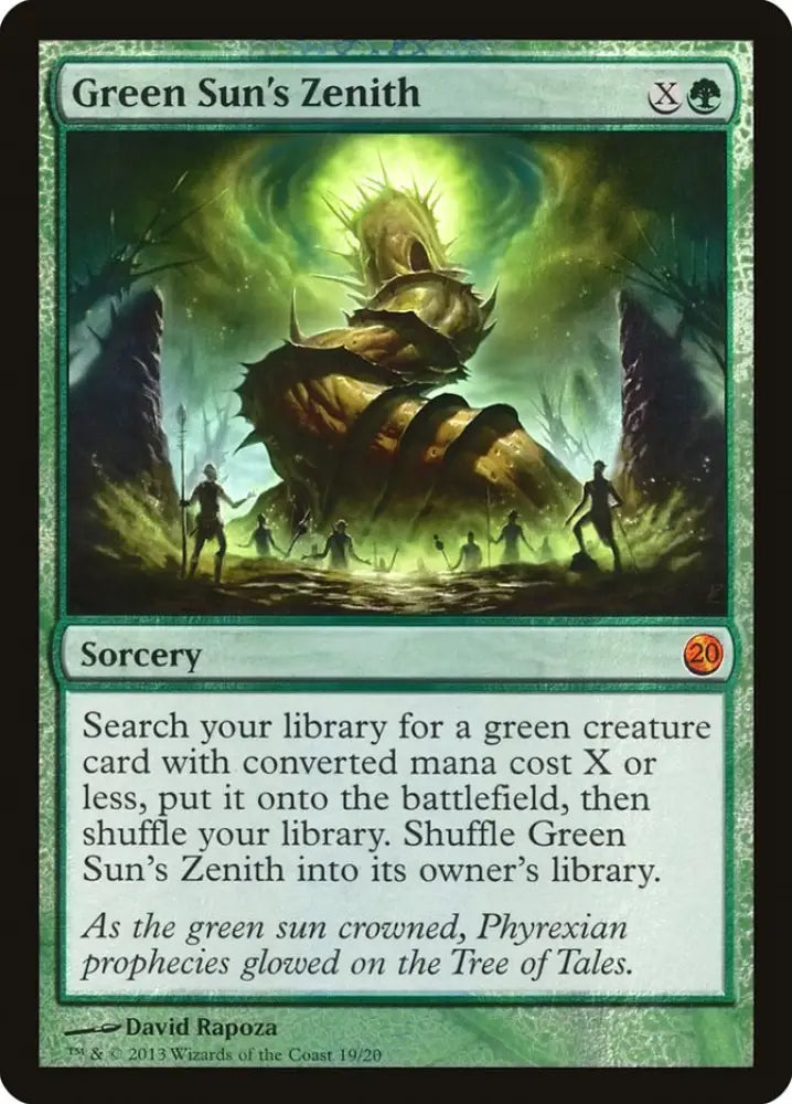 Green Sun’s Zenith [From the Vault: Twenty] - MTG Single