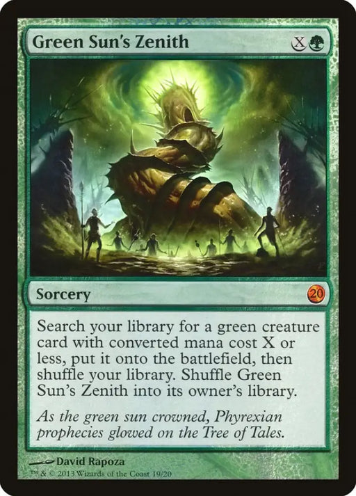 Green Sun’s Zenith [From the Vault: Twenty] - MTG Single