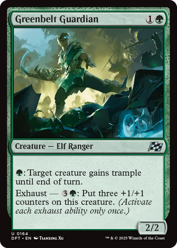 Greenbelt Guardian [Aetherdrift] - MTG Single