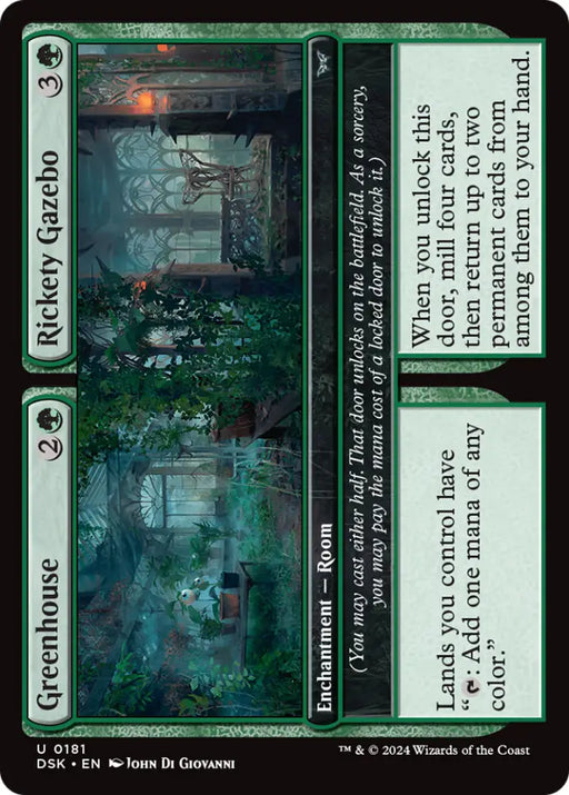 Greenhouse // Rickety Gazebo [Duskmourn: House of Horror] - MTG Single