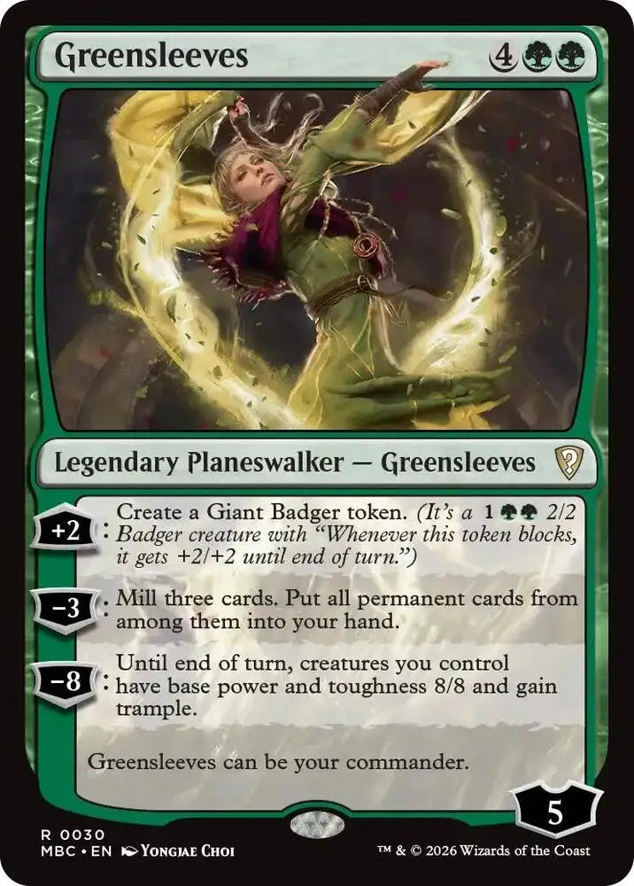 Greensleeves (30) [Mystery Booster Commander Edition]