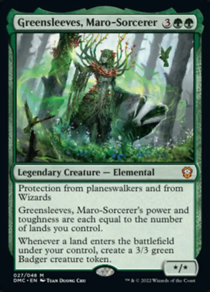 Greensleeves Maro-Sorcerer [Dominaria United Commander] - MTG Single