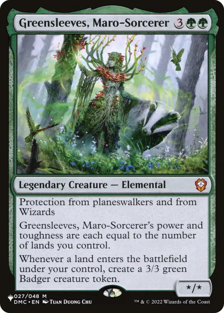 Greensleeves Maro-Sorcerer [The List] - MTG Single