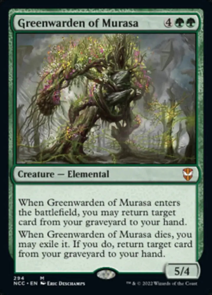 Greenwarden of Murasa [Streets of New Capenna Commander] - MTG Single