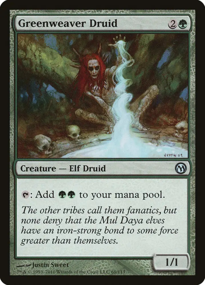 Greenweaver Druid [Duels of the Planeswalkers] - MTG Single