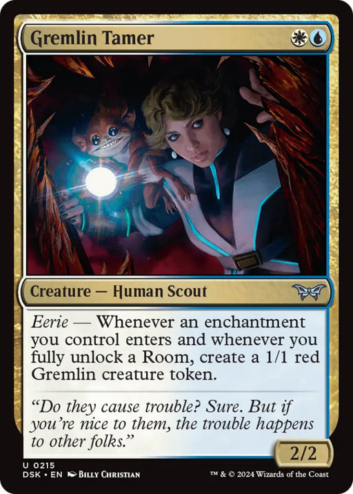 Gremlin Tamer [Duskmourn: House of Horror] - MTG Single
